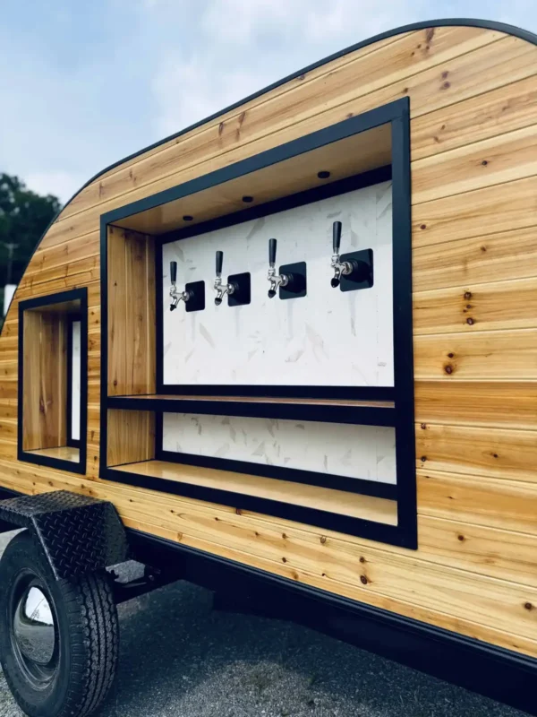 Teardrop – Gloss White + Cedar - Image 7