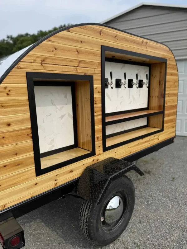 Teardrop – Gloss White + Cedar - Image 11