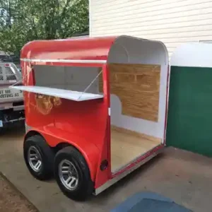 Glossy Red Mobile Bar