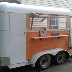 XL White and Wooden Sides