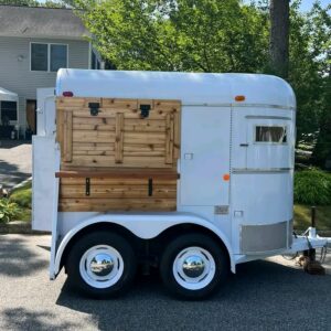 Mahogony Mobile horse bar